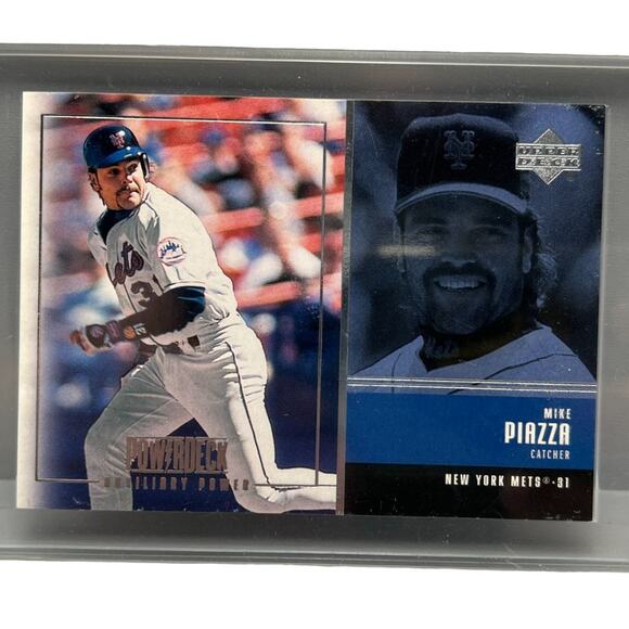 Upper Deck 1999 New York Mets Mike Piazza Baseball Card - Picture 2 of 3